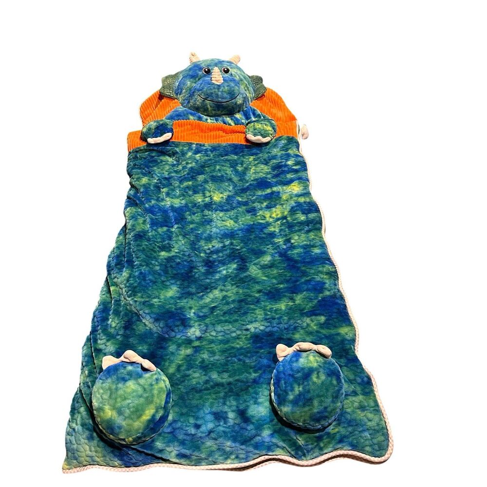 HUGFUN Kids Animals Slumber Plush Dinosaur Sleeping Bag
